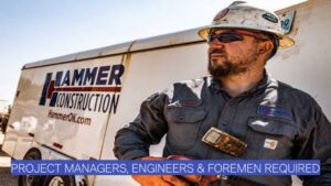 Construction Job Openings at Hammers – Engineers, Electricians & Foremen Hiring Now