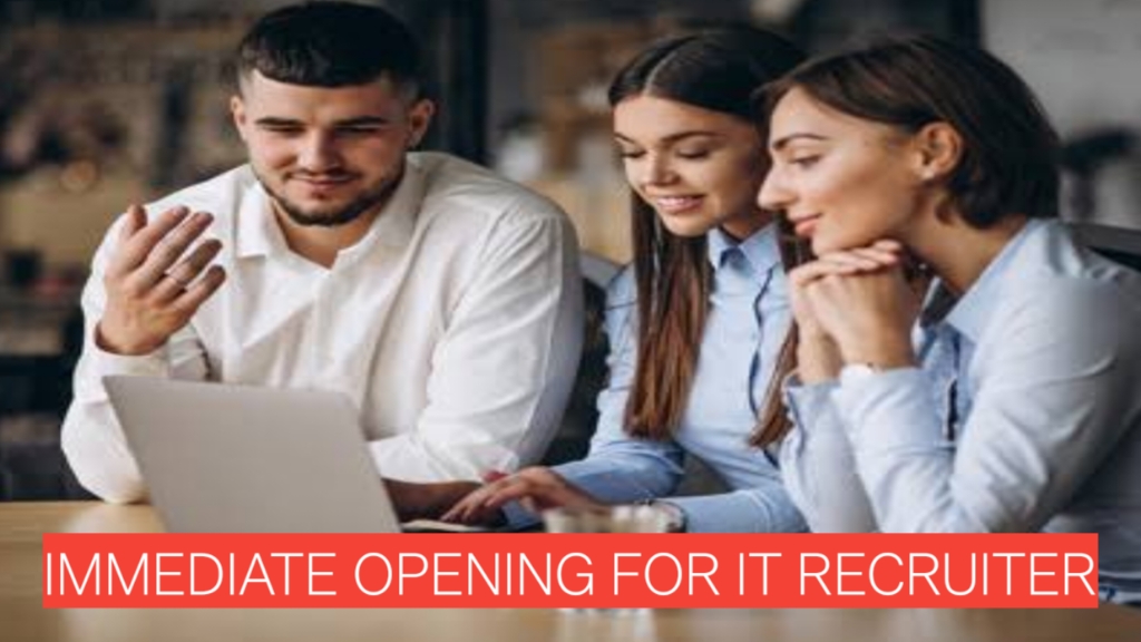 Immediate Opening for IT Recruiter in Hyderabad | SureMinds Job Alert