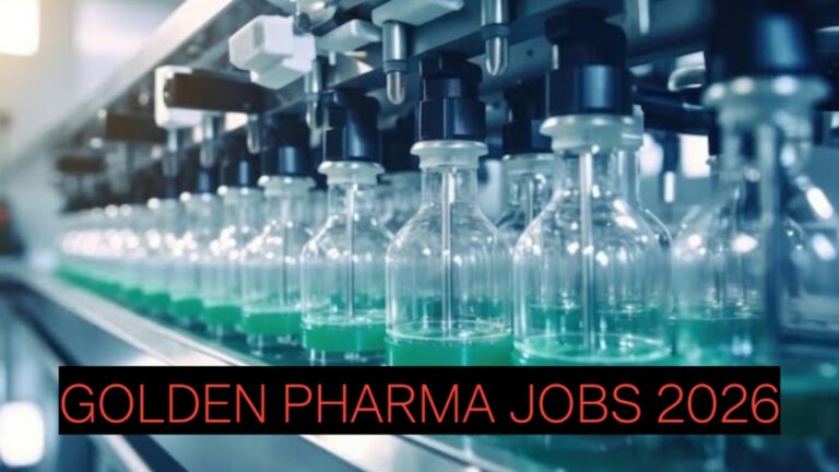 Golden Pharma Jobs 2026: Mumbai Pune Aurangabad Immediate Openings