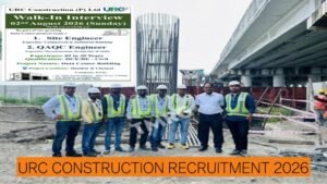 URC Construction Recruitment 2026: Walk-In Interview for Site Engineer & QAQC Engineer Jobs in Mumbai and Chennai