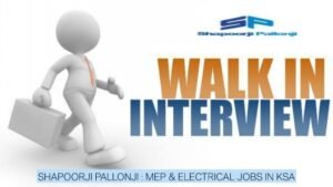 Shapoorji Pallonji Recruitment 2026: MEP & Electrical Jobs in KSA