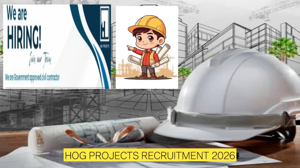 HOG Projects Recruitment 2026: Civil Engineering Jobs in Chhattisgarh, Odisha & Gujarat