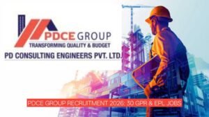 PDCE Group Recruitment 2026: 30 GPR & EPL Jobs in Delhi for Freshers and Experienced